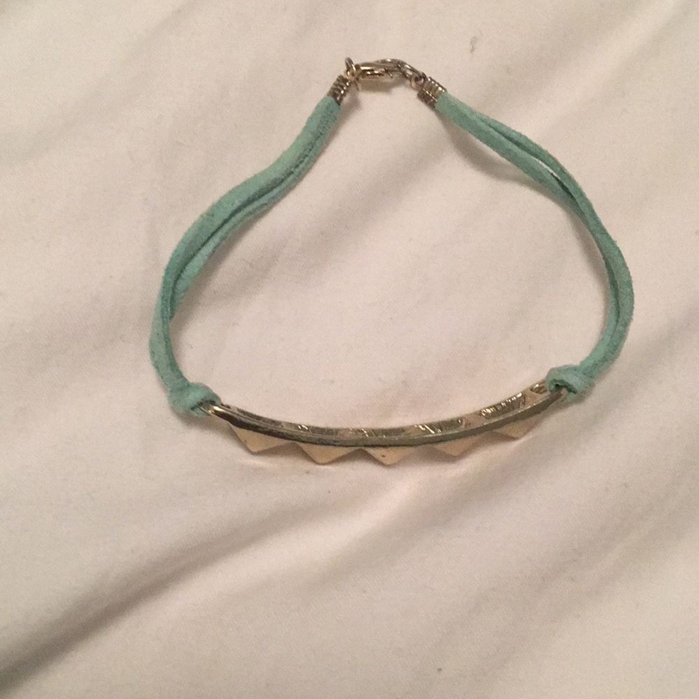 Cute teal bracelet